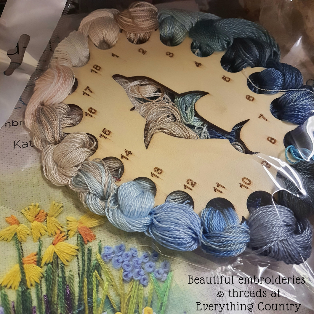 Valdani Embroidery THREAD STARTER PACK - Dolphin Design Perle 8