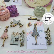 Load image into Gallery viewer, Button Ladies by Barb Smith of Theodora Cleave Designs
