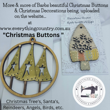 Load image into Gallery viewer, Handpainted Button Stories - a collection of Buttons by Barb Smith of Theodora Cleave Designs
