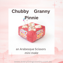 Load image into Gallery viewer, Chubby Granny Pinnie Pattern by Arabesque Scissors
