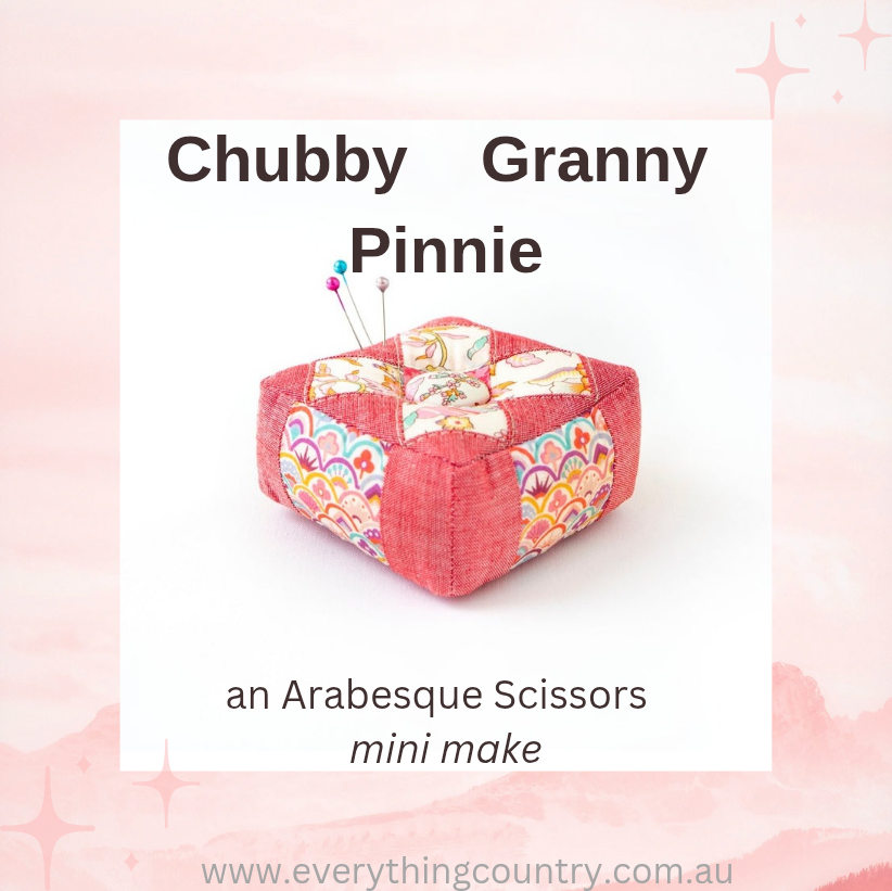 Chubby Granny Pinnie Pattern by Arabesque Scissors