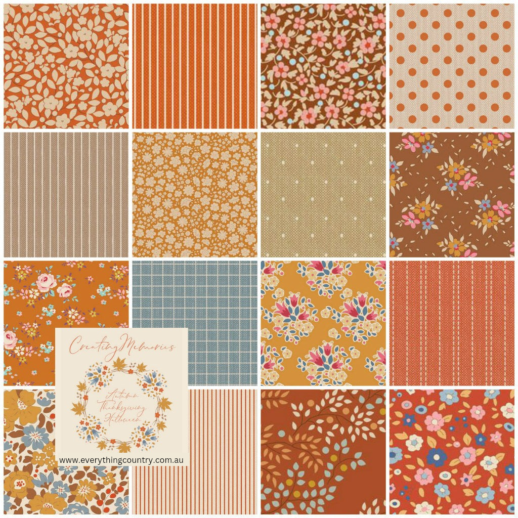 Tilda Creating Memories Autumn Fat Quarter Bundle