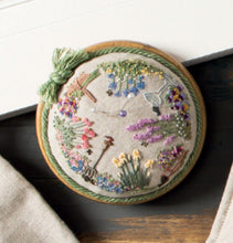 Load image into Gallery viewer, Embroidered Country Gardens  Embroidery Book by Lorna Bateman

