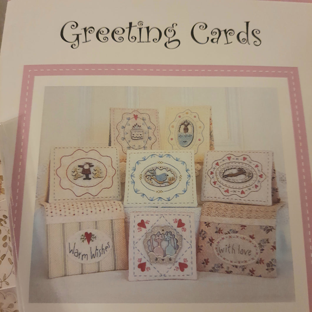 Greetings Card Pattern by Marg Low Designs