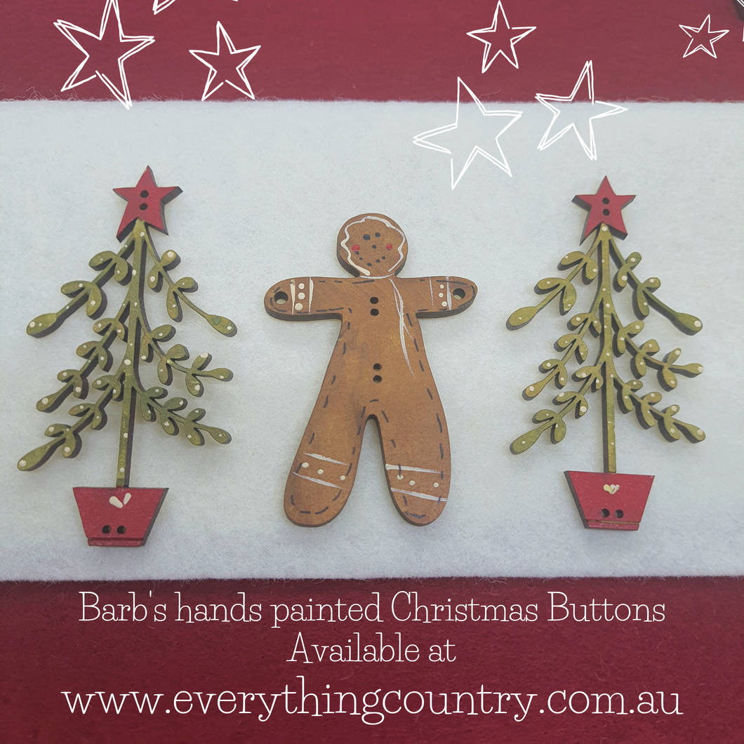 Handpainted Button Stories - a collection of Buttons by Barb Smith of Theodora Cleave Designs