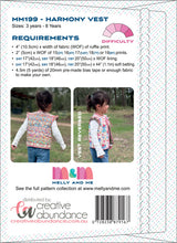 Load image into Gallery viewer, Harmony Vest by Melly and Me - Babies, Children&#39;s, and Ladies.
