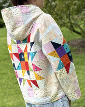 Load image into Gallery viewer, Lexi Hoodie Patchwork Pattern by Melly and Me
