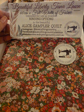 Load image into Gallery viewer, Alice's Wonderland Sampler Quilt KITS
