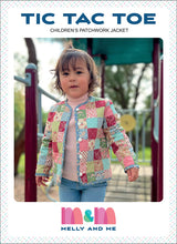 Load image into Gallery viewer, Laura Patchwork Jacket Pattern by Melly and Me
