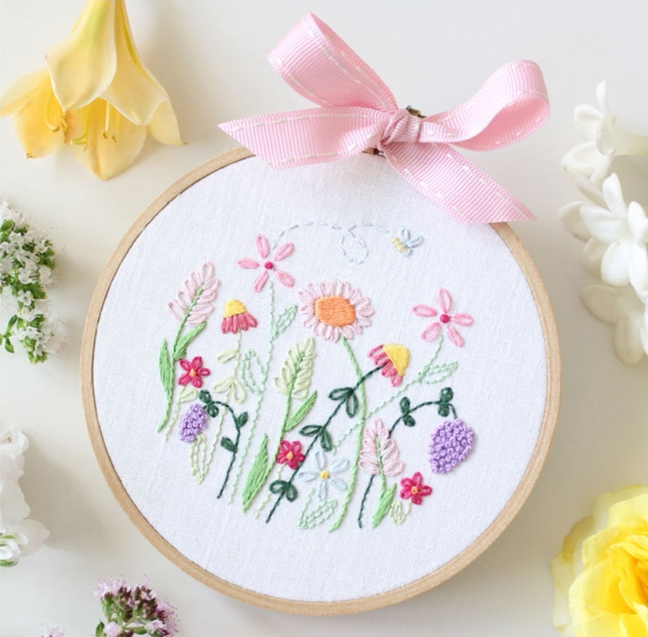 Nans Garden (Embroidery Pattern) Summer Version by Molly and Mama