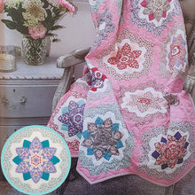 Load image into Gallery viewer, Primrose Path EPP Quilt Pattern by Lilabelle Lane Creations
