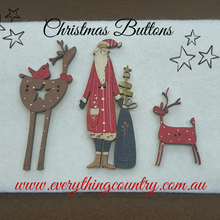 Load image into Gallery viewer, Handpainted Button Stories - a collection of Buttons by Barb Smith of Theodora Cleave Designs
