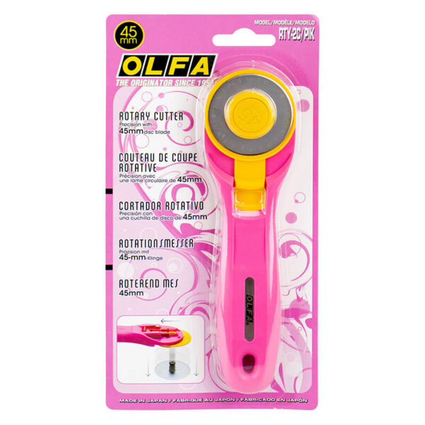 Olfa Rotary Cutter - Special Pink Edition 45mm