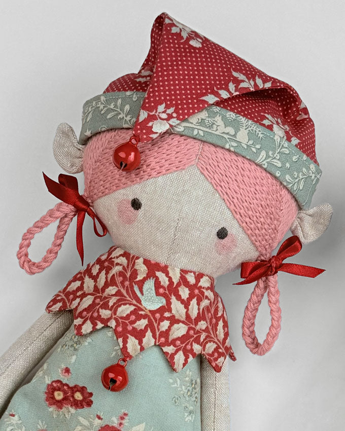 Santa's Helpers Christmas Elf Dolls Pattern by Melly and Me ...