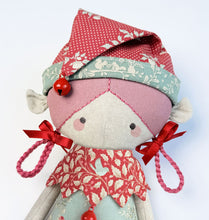 Load image into Gallery viewer, Santa's Helpers Christmas Elf Dolls Pattern by Melly and Me
