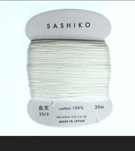 Load image into Gallery viewer, Daruma Sashiko Embroidery Threads Size 20/6
