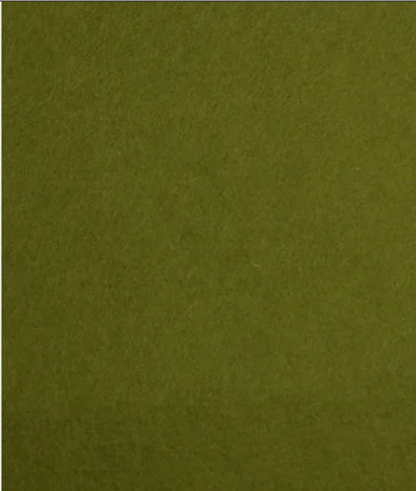 Wool Felt Sheet Colour No. 14 Olive