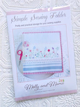 Load image into Gallery viewer, Simple Sewing Folder PATTERN by Lauren Wright of Molly and Mama
