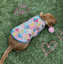 Load image into Gallery viewer, Patchwork Pooch (Dog Jacket) Pattern by Melly and Me
