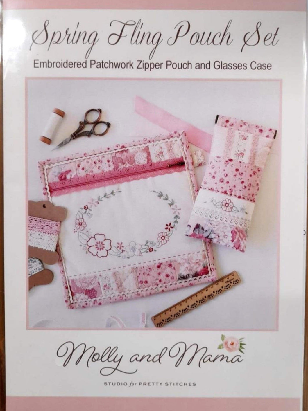 Spring Fling Pouch Set PATTERN by Molly and Mama