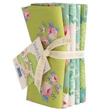 Load image into Gallery viewer, Tilda Sunday Brunch Fat Quarter Pack Lime Teal
