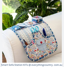 Load image into Gallery viewer, Tilda Tea Towel Basics Fat Quarter Bundle Blue/Teal
