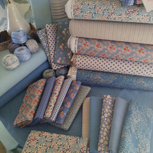 Load image into Gallery viewer, Tilda Creating Memories Lulu Blue Floral Fabric
