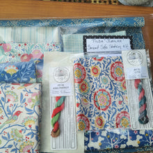 Load image into Gallery viewer, Tilda Tea Towel Basics Fat Quarter Bundle Blue/Teal
