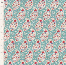Load image into Gallery viewer, TILDA Jubilee TEAL Fat Quarter Bundle
