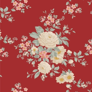 Tilda Merry Little Christmas Carol Burgundy (Red) 100622