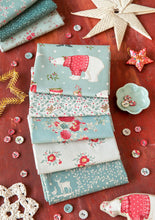Load image into Gallery viewer, Tilda Merry Little Christmas Fat Quarter Bundle Duck Egg Blue (x5) 300243
