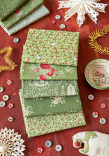 Load image into Gallery viewer, Tilda Merry Little Christmas Fat Quarter Bundle Green (x5) 300244
