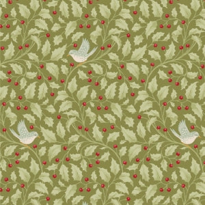 Tilda Merry Little Christmas Holly Moss Green 100631