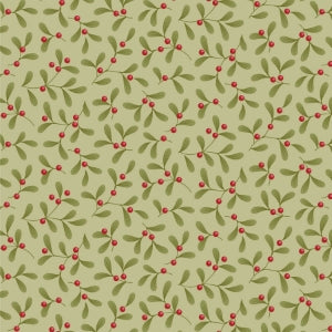 Tilda Merry Little Christmas Mistletoe Pistachio 100633