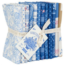 Load image into Gallery viewer, Tilda Something Blue 12 Piece Fat Quarter Bundle - Borders &amp; Blenders
