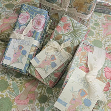 Load image into Gallery viewer, Tilda Songbird Cora BLUE Fabric per 25cm
