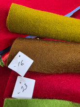 Load image into Gallery viewer, Wool Felt Sheet Colour No. 16 Brown
