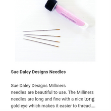 Load image into Gallery viewer, Straw Milliners Needles - Sue Daley Designs
