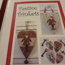 Load image into Gallery viewer, Festive Trinkets Pattern - Big Santa Decoration
