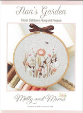 Load image into Gallery viewer, Nans Garden Autumn Version - Floral Embroidery Pattern by Molly and Mama
